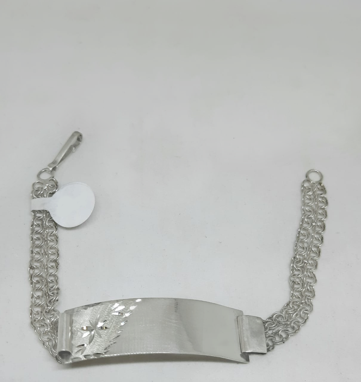 Silver Ladie ID Band